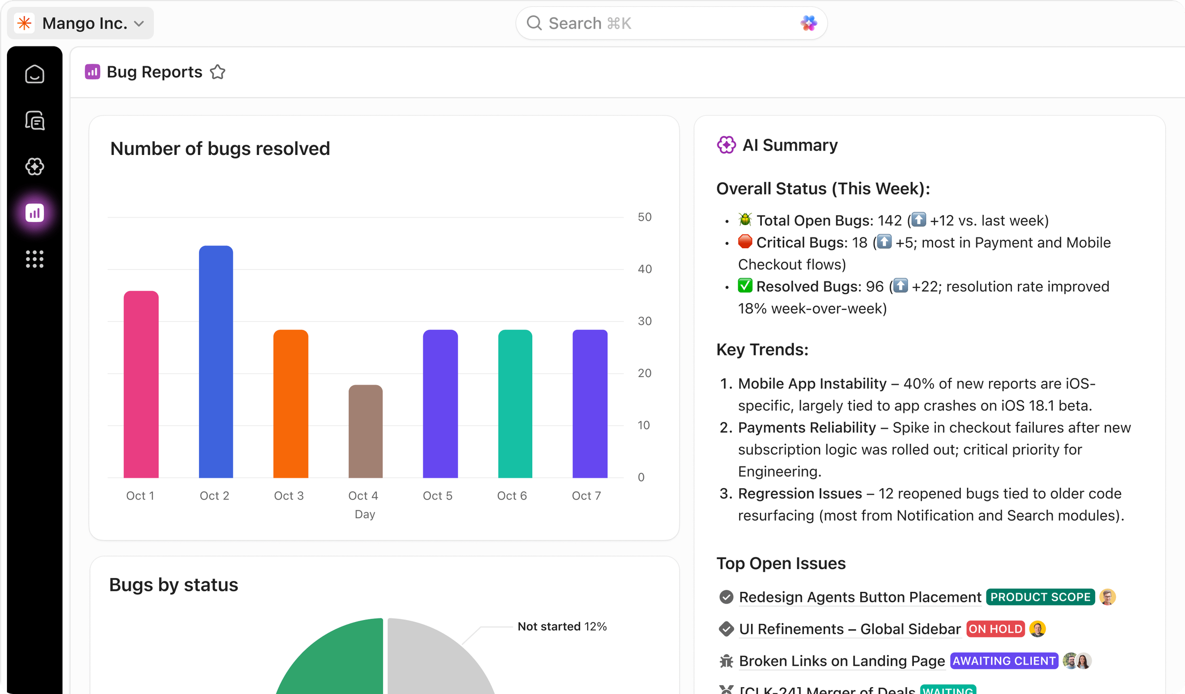 ClickUp screenshot