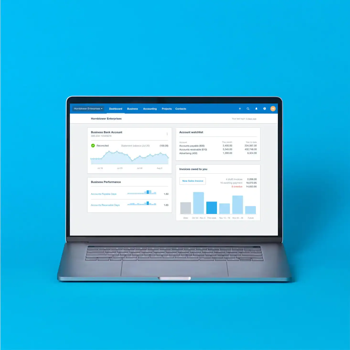Xero screenshot