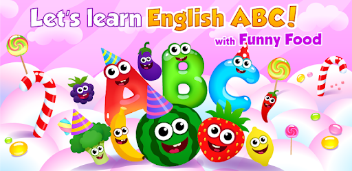 Funny Food ABC games for toddlers and babies