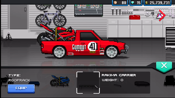 pixel car racer hack android