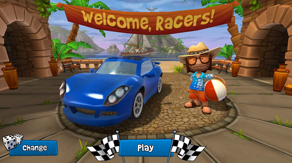 car racing games like beach buggy racing