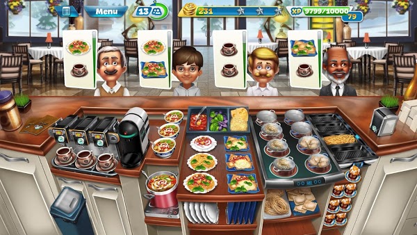 cooking fever mod aand