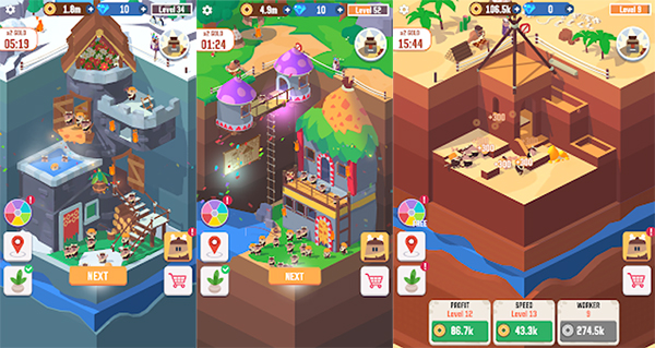 Idle Digging Tycoon Mod Apk 1.4.8 (Unlimited gold, diamonds) download