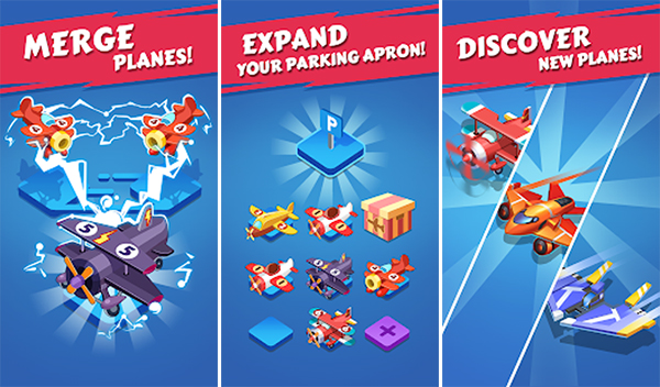 Merge n Planes: Avioes jogos offline gratis idle tycoon & Aviao jogos sem  internet portugal para Kindle Fire::Appstore for Android