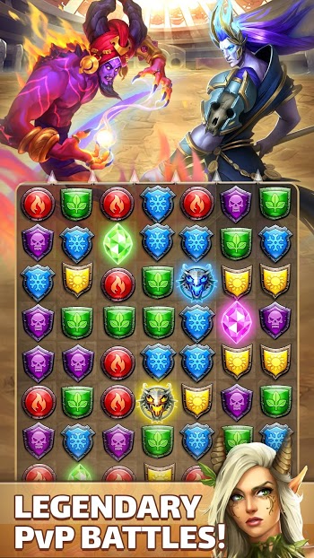 empires puzzles mod apk 40 1 2 high damage free download