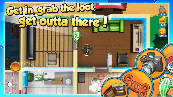 robbery bob 2 apk mod download