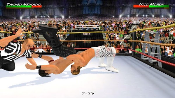 descargar wrestling revolution 3d wwe mod