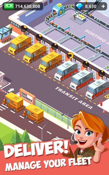 idle-courier-tycoon-mod-apk