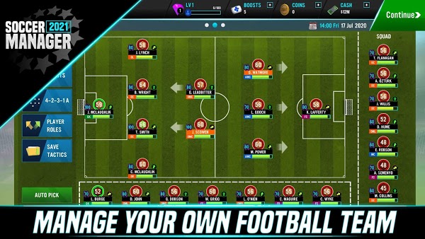 Football Manager 2021 Mobile MOD APK 12.2.2 + Data