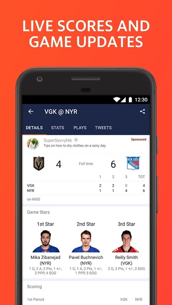 Yahoo Sports: sports scores, live NFL games & more Android App APK