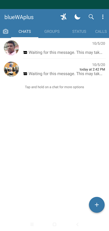 Blue Whatsapp Plus Apk Download 2021 Latest Version V8 95