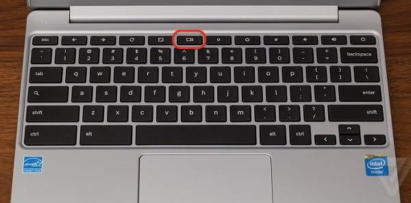 take a screenshot on chromebook windowswitcher key