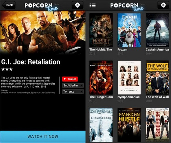 can i use popcorn time without vpn