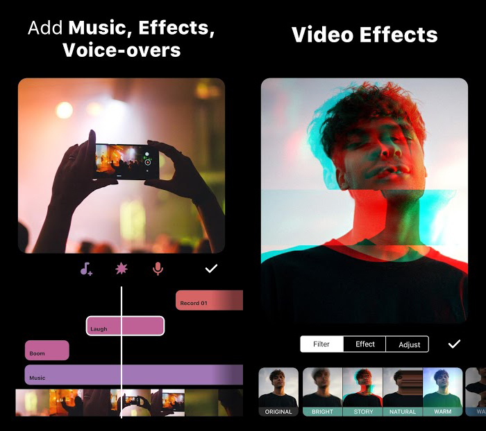 inshot video editor add watermark