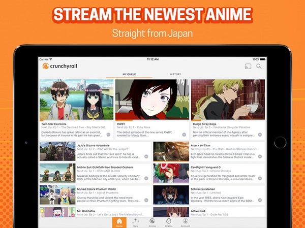 crunchyroll premium apk