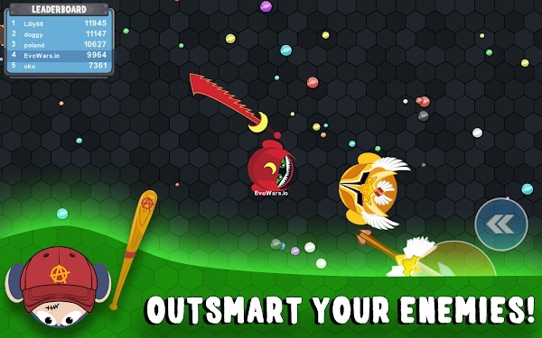 Download Evowars.io MOD APK 1.7.8 (Immortal, Level, One Hit) for Android iOS