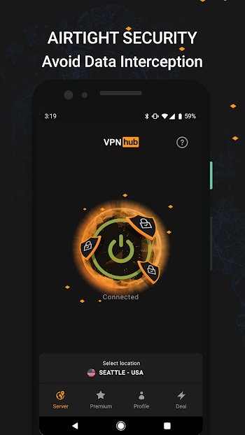 vpnhub mod apk premium