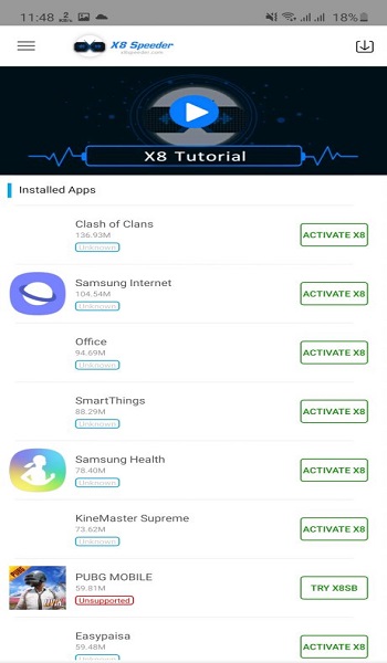 X8 speeder apk