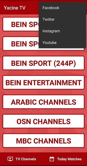 Ytv player yacine tv apk