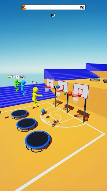 Jump Dunk 3D Mod APK