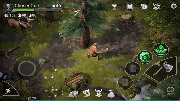 Frostborn Coop Survival Mod APK