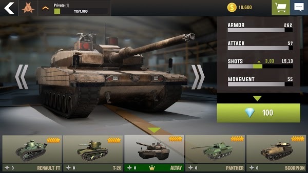 Download do APK de jogos de tanque guerra 3d para Android