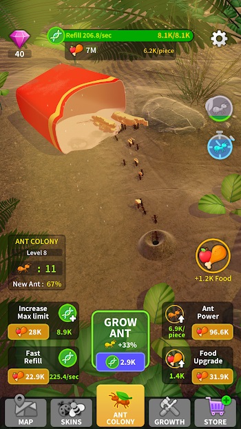 little ant colony mod apk new update
