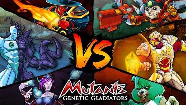 mutant genetic gladiators mod apk for android