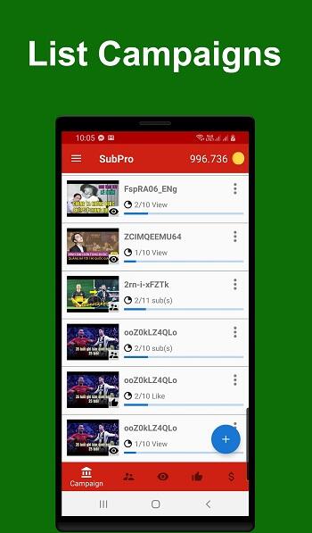 sub4sub nhận người đăng ký mod apk