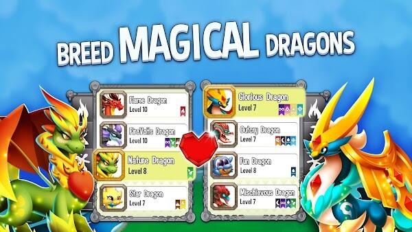 Dragon City Mobile mod apk phiên bản mới nhất