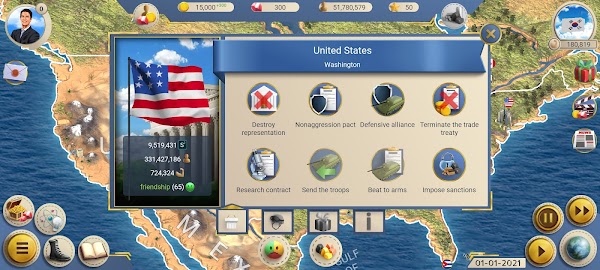 APK Modern Age 2 President Simulator Mod