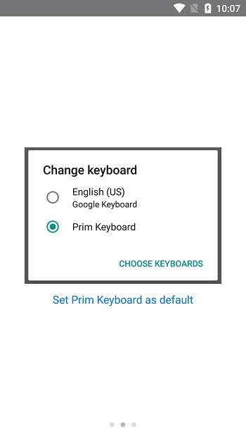 prim keyboard apk with emoji