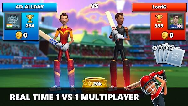 stick cricket live mod apk download