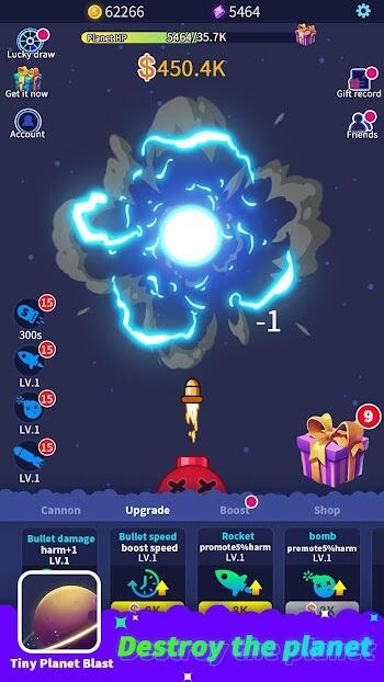 tiny planet blast apk latest version