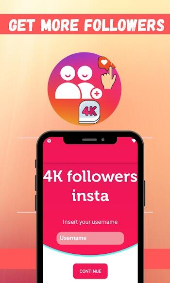 4k followers for instagram