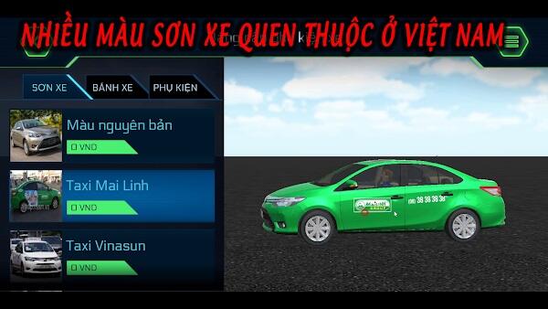 simulador de coche vietnam juego android descarga gratuita mod apk