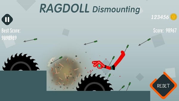 download game ragdoll dismounting mod apk