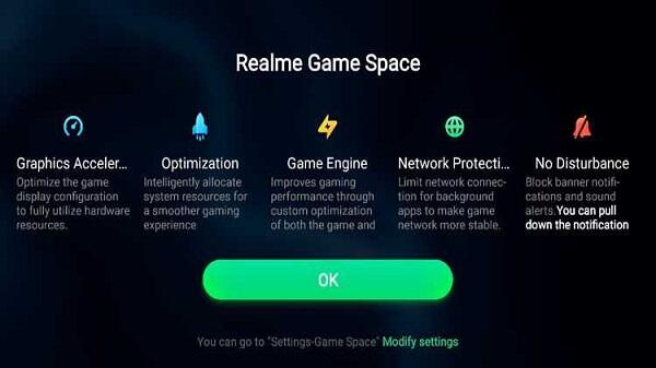 game space realme apk