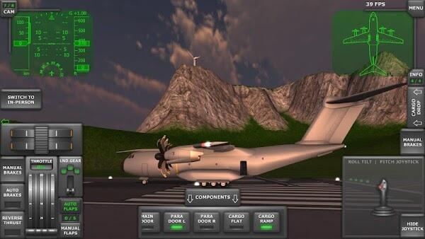 Turboprop multiplayer flight simulator