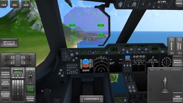 actualización del simulador de vuelo turbohélice