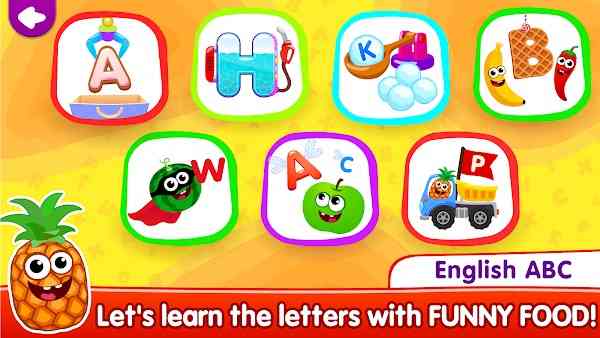 Funny Food ABC games for toddlers and babies APK 1.9.0.42 5