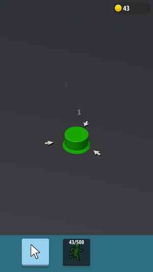 download idle green button for android