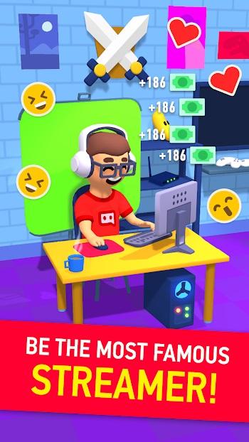 Idle Streamer Tycoon Mod Apk 1 7 Unlimited Money Download