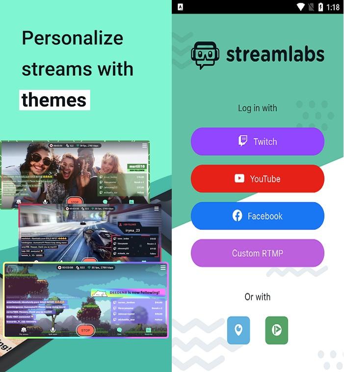 download streamlabs prime for android