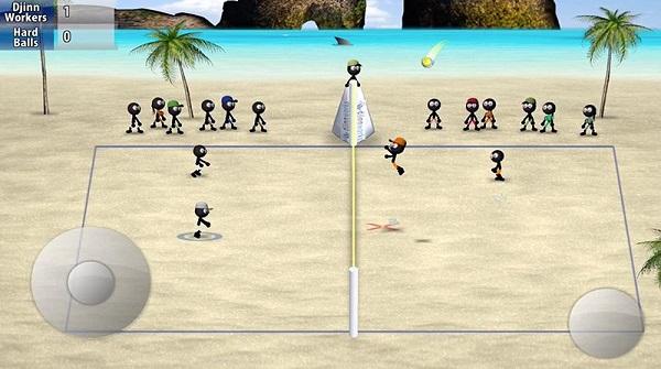 stickman volleyball mod apk new update