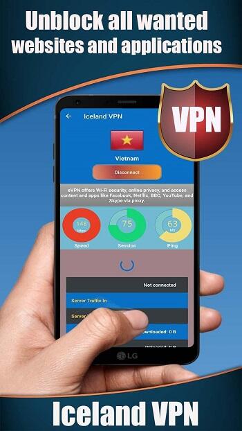 iceland vpn mod apk new update