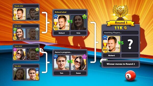 como ponerse el nivel bajo en 8 ball pool cheat engine