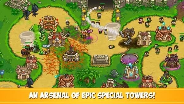 Mod Kingdom Rush Frontiers apk versão mais recente