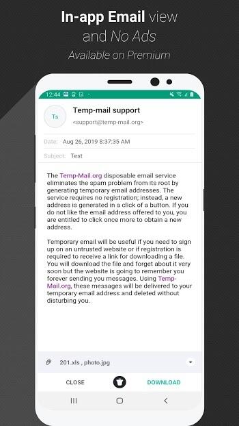 temp mail pro mod apk mới nhất