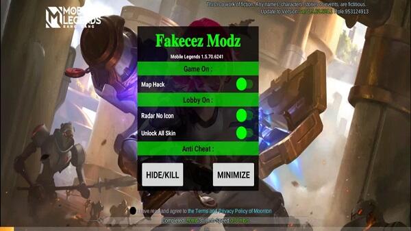 Cheat - Mobile Legends : Fakecez Mod Apk v72.7, March 17, 2023, Working in  A13!